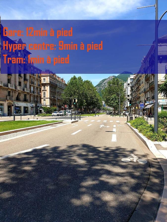 Montagnes Russes Apartman Grenoble Kültér fotó